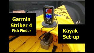 Garmin Striker 4 Fish Finder Simple Kayak Trial Setup -Lake Billy Chinook- Transducer Installation by MT 2,736 views 4 years ago 6 minutes, 4 seconds