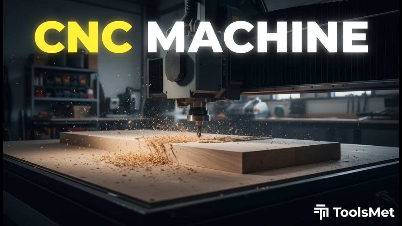 CNC Machine Full Guide  How CNC Works, Parts, Uses & Woodworking Applications