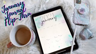 January Reading Journal Flip Through || 2021