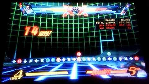 UMvC3: Chris 959K damage combo (X-Factor level 1)