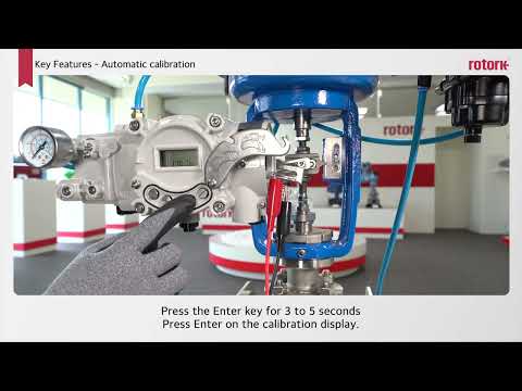 Installation YT-3400 Linear Positioner - video from Rotork