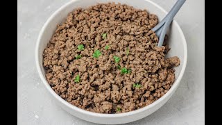 How To Cook Ground Beef