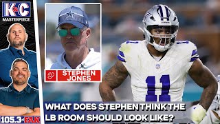 Stephen Jones On Offseason Accomplishments, QB Plans, LB Room | K\&C Masterpiece