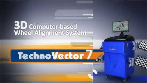 Wheel aligner Techno Vector 7 Presentation