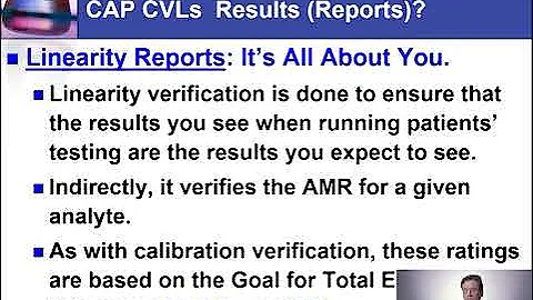 26  Calibration Verification & Linearity Lesson 2