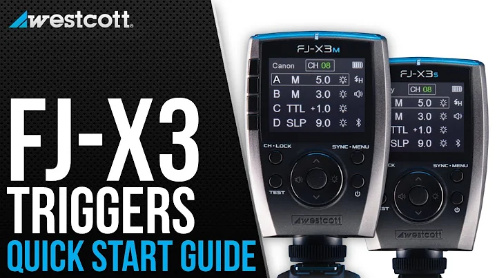 FJ-X3 Wireless Flash Triggers | Quick Start Guide