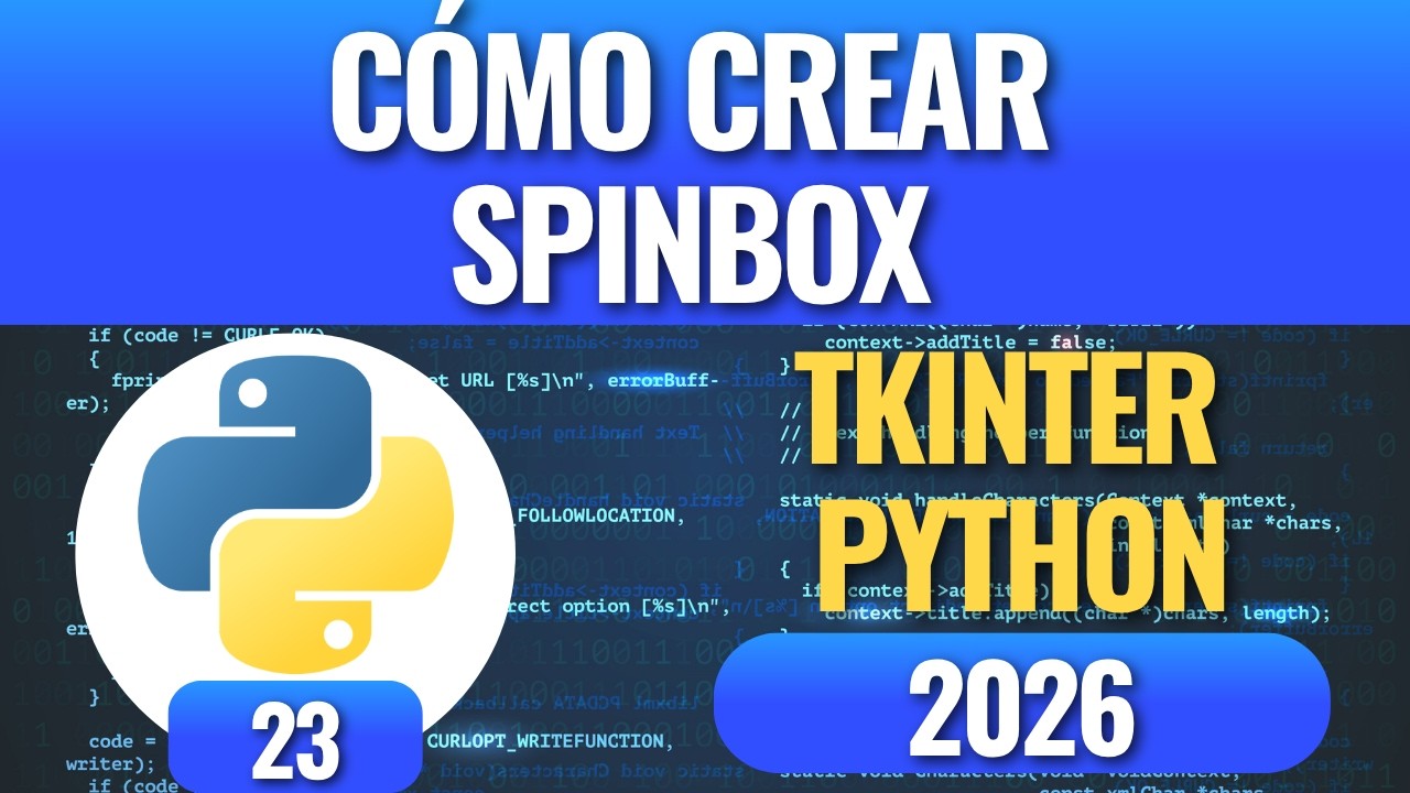 Cómo crear Spinbox con Tkinter y Python - YouTube