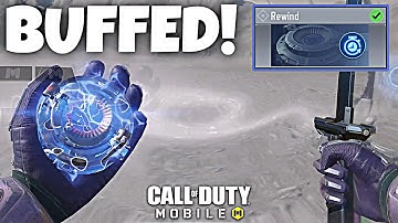 USING the NEW BUFFED REWIND CLASS in COD Mobile