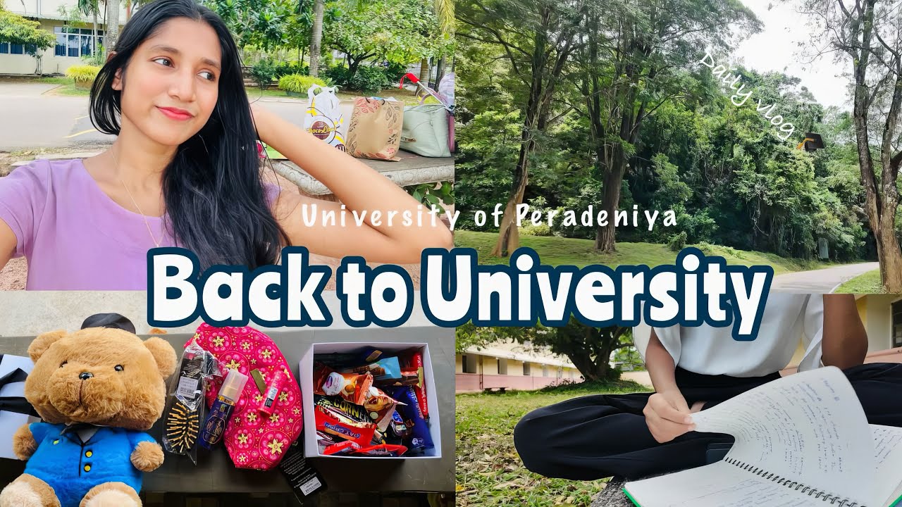 Back to University 📙💕| අපිටනම් ගැලවීමක් නෑ දෙවියනේ 😭| Gift unboxing | EDU with DULANKA #unilife 