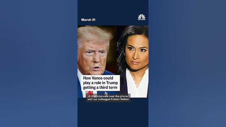 How Vance could play a role in Trump getting a third term