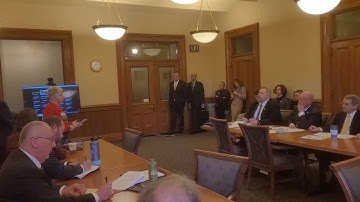 Pipeline opponent speaks on bill to restrict eminent domain authority for CO2 pipelines