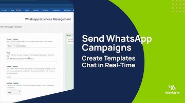 How to Send a WhatsApp Business Campaign in WayMore | Step-by-Step Tutorial