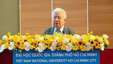GS.TS.BS. Phạm Mạnh Hùng chia sẻ tại lễ Tốt nghiệp Trường Đại học Khoa học Sức khỏe năm 2024