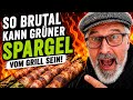 SO brutal kann grüner Spargel vom Grill sein!