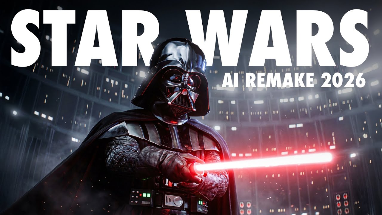 Star Wars 1977 Remastered with AI