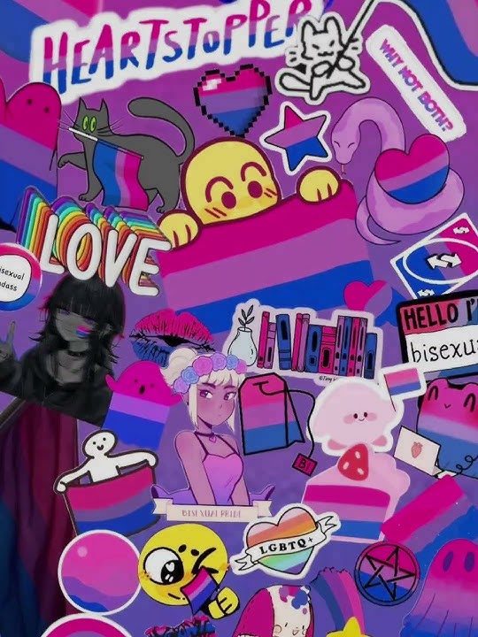 Bi pride 🏳️‍🌈✨️💓💜💙 #bi #bisexual #bipride #pride #pridemonth #edit #lgbtiq