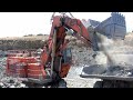 Hitachi EX1800-2 Loading Blasted Rock