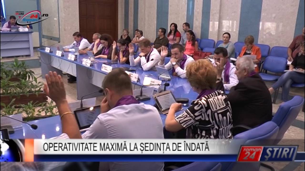 OPERATIVITATE MAXIMĂ LA ȘEDINȚA DE ÎNDATĂ