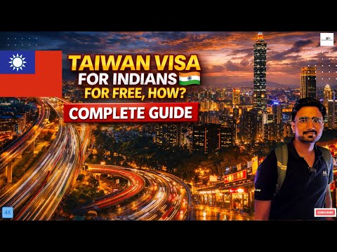 Taiwan Visa for Indians 2026 🇹🇼 | FREE Travel Authorization or Sticker Visa? Full Process Explained