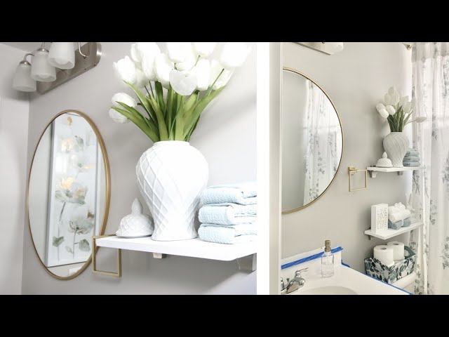 26 SImple Bathroom Wall Storage Ideas - Shelterness