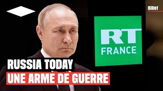 Thomas Legrand : bannir Russia Today, c’est interdire une arme de guerre