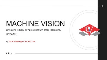 Simple Example of Machine Vision Showing Part Defect Detection