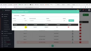 Sistema Escolar SAAS - Implementações 01
