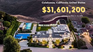 Brand New California(2022) world class mansion | Calabasas | breathtaking vistas | Mega Mansion Tour
