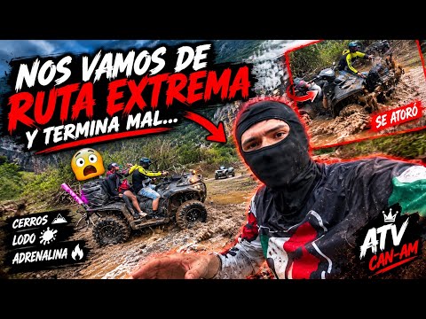 RUTA EXTREMA (NOS ACCIDENTAMOS) TERMINA MAL😭😱