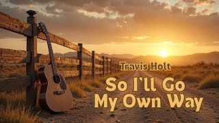 🤠 Travis Holt - So I’ll Go My Own Way | Classic Country Song | Western Music, Spirit & Vibes
