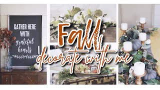 FALL DECORATE WITH ME 2020🍁 | Target, Hobby Lobby, \& Joanns *NEW* Decor This Year