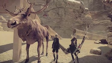 Nier: Automata 9S PlayThrough LIVE!!! Part 5 (Hard Mode)