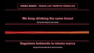 El verbo BEBER
