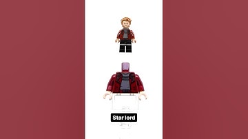 How To Make A LEGO CW Barry Allen Minifigure from The Flash! #shorts