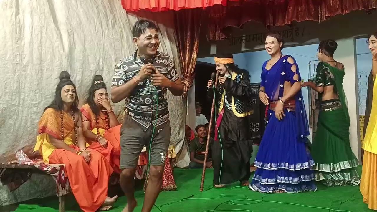 केवट का गंवार परिवार मै सुरेश कक्कड़ की कॉमेडी/जल विहार महोत्सव रामलीला बंडवा 