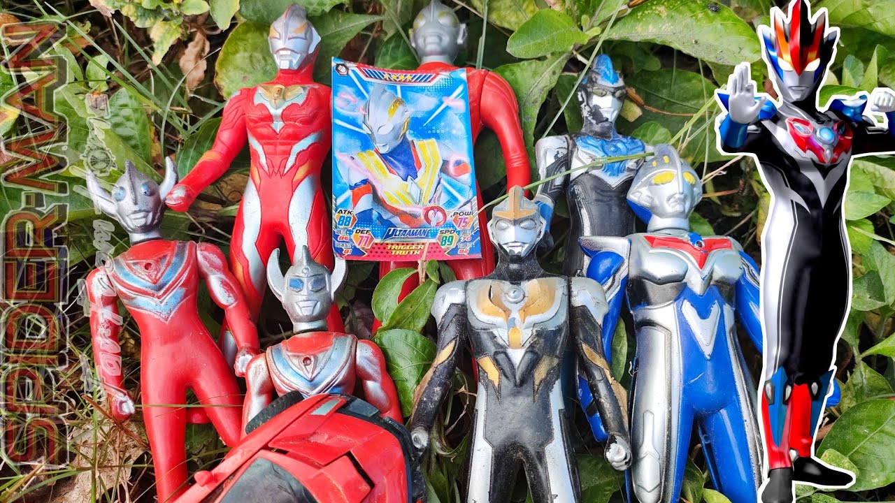Menemukan Mainan UltramanUltraman ZeroUltraman NexusUltraman Ginga