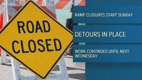 SCDOT plans nighttime closures on I-126 West for maintenance work