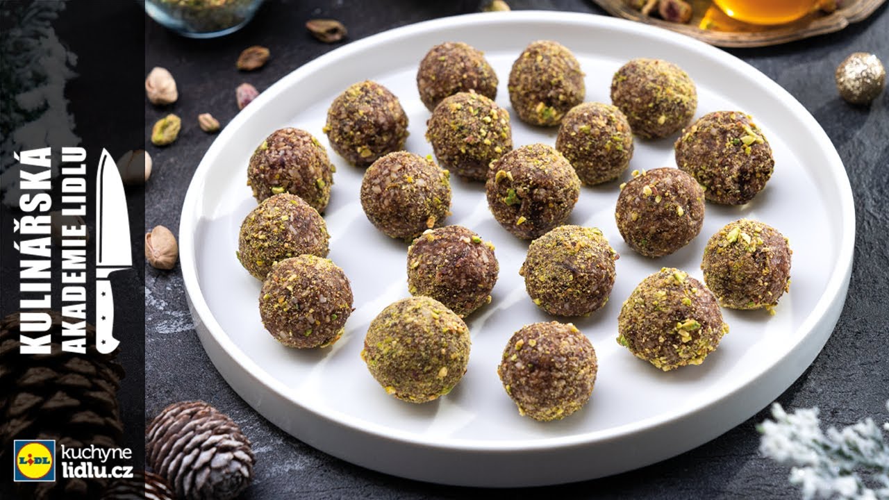Nepečené datlové koule s ořechy bez lepku - Roman Paulus - Kulinářská Akademie Lidlu