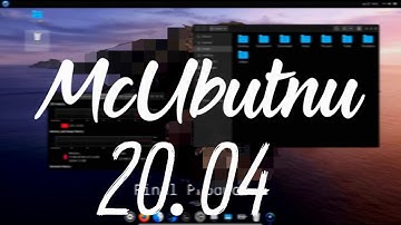 MacUbuntu 20.04 MacOsx style #DIY #Theme #2020 #ubutnu 20.04