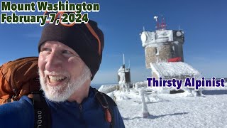 Mount Washington (NH) - February 7, 2024