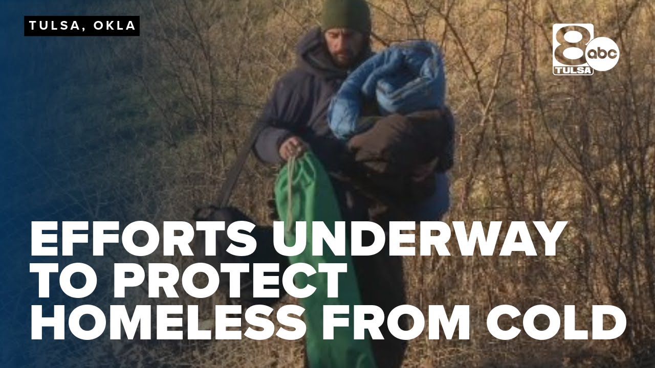 Efforts underway to get homeless in from the cold - YouTube