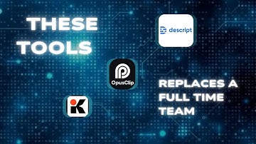 5 AI Tools That Replace an Entire Team 🔥#AItools #Productivity #Descript #RunwayML #FutureToolbox
