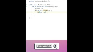Java Program to Print Star Pattern (Right Triangle)