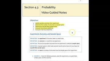 Section 4.3 - Video 1