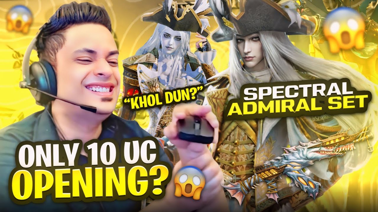 GOT IN 10 UC ? 😱 NEW ABYSSAL CAPTAIN SET CRATE OPENING🔥PUBG MOBILE Pakistan