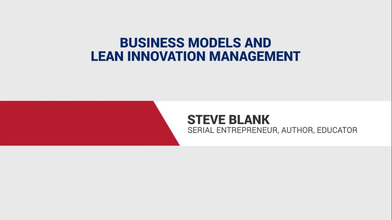 Business Models and Lean Innovation Management