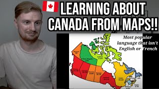 Reaction To Interesting Maps of Canada