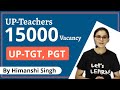 UP Teachers 15000 Vacancies - UP-TGT, PGT, Age, Eligibility Criteria!