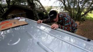 How To Install OEM Roof Rails Onto A Mercedes Sprinter Van