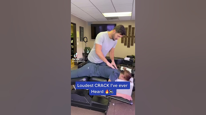 Loudest Crack He's EVER Heard! #shorts